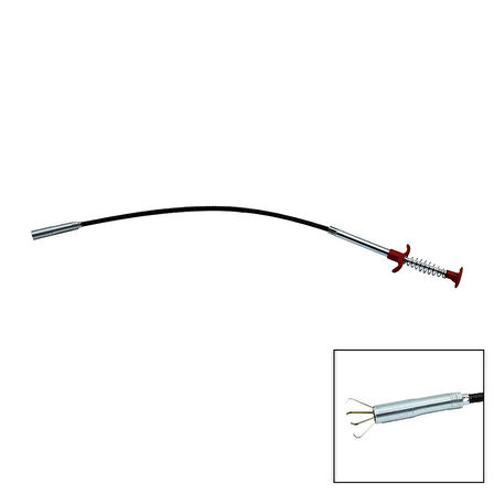 60CM YAYLI LAVABO - GİDER TEMİZLEME KISKAÇ ÇUBUK 