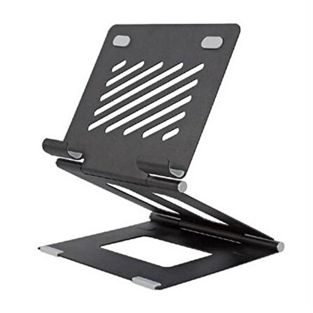 Ayarlanabilir Metal Dizüstü Destek Tabanı Katlanabilir Taşınabilir Laptop Sehpası Standı 