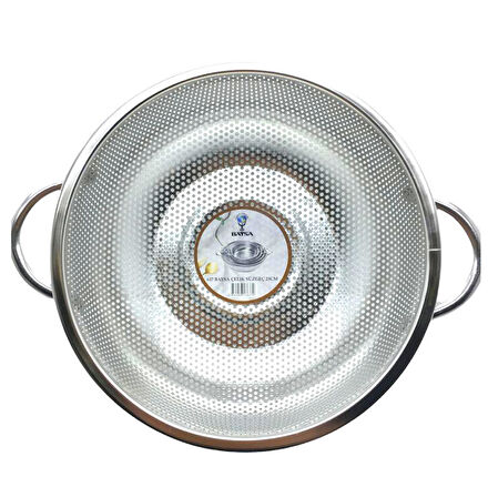 METAL KULPLU ÇELİK TEL SEPET SÜZGEÇ 23CM 