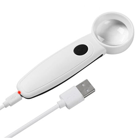 USB LED IŞIKLI BÜYÜTEÇ 
