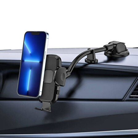 Ayarlanabilir Vakum Kilitli Cam Ve Torpidoya Takılabilen Telefon Tutucu 