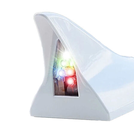 SOLAR LED IŞIKLI SHARK OTO ANTEN LAMBASI 