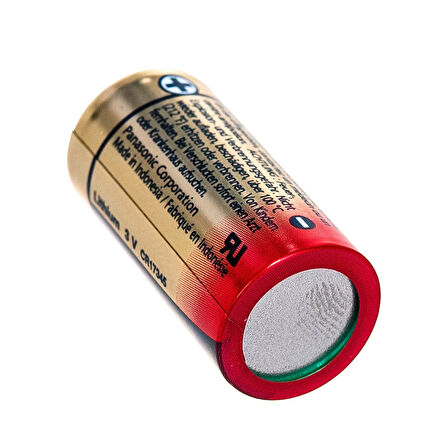 PANASONİC CR123AL/1B 3 VOLT LİTYUM CR123 TEKLİ FOTOĞRAF MAKİNESİ PİLİ 