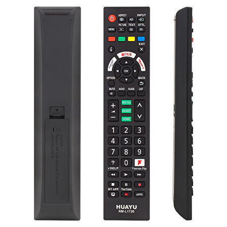 KL RM-L1720 NETFLIX-YOUTUBE TUŞLU LCD-LED TV KUMANDA SMART TÜM MODELLER 