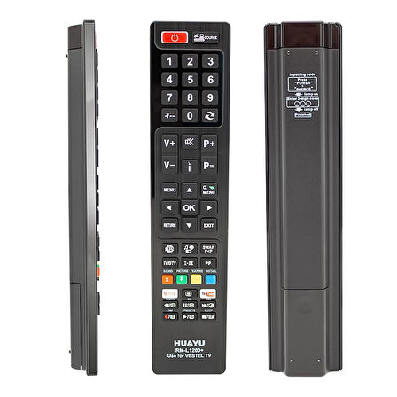 KL RM-L1200+ VESTEL YOUTUBE - NETFLIX TUŞLU LCD-LED TV KUMANDA 