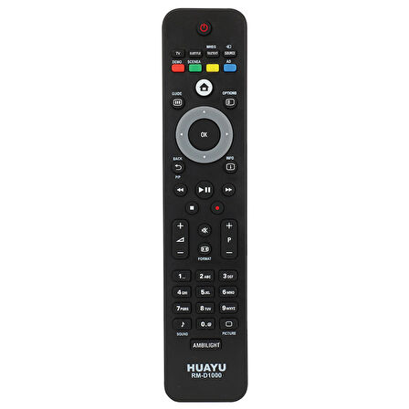 KL RM-D1000 SMART/AMBILIGHT TUŞLU LCD-LED TV KUMANDASI BLİSTERLİ 