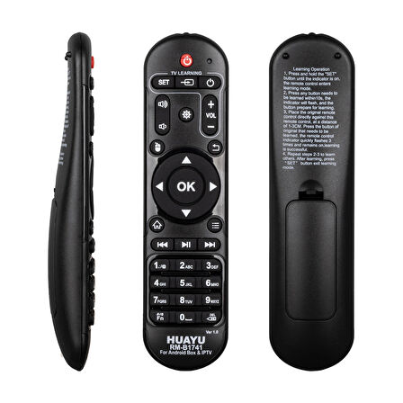 RM-B1741 UNIVERSAL ANDROID BOX IP TV KUMANDA 
