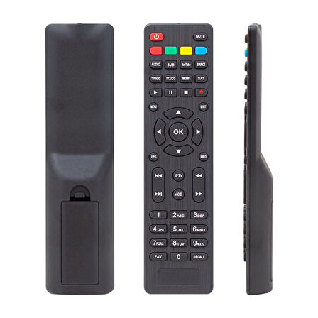 MAGBOX ORBİT*MARGINAL*BRAWOO IPTV-VOD-YOUTUBE TUŞLU HD UYDU SLİM KUMANDA (40057=33306) 