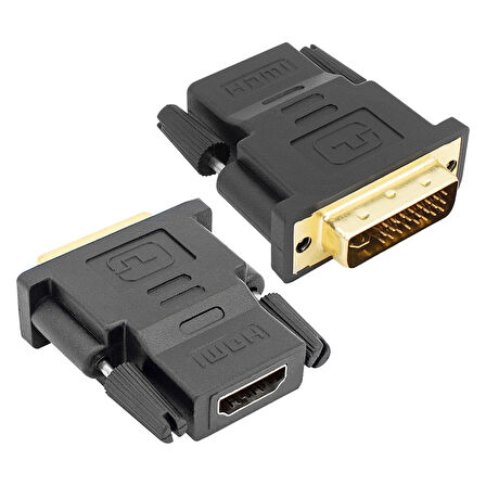 HDMI DİŞİ - DVI ERKEK 24+5 ÇEVİRİCİ 