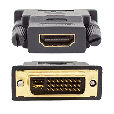 HDMI DİŞİ - DVI ERKEK 24+5 ÇEVİRİCİ 