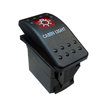 KABİN LAMBASI IŞIKLI MARIN SWITCH (IC-134M-S3) 