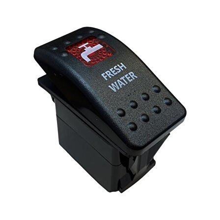 HİDRAFOR IŞIKLI 3P ON-OFF 12-24V MARIN SWITCH (IC-134M-S6) 