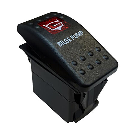 POMPA IŞIKLI 3P ON-OFF 12-24V MARIN SWITCH (IC-134M-S8) 