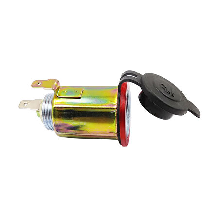 10A ÇAKMAK VE ŞASE SOKET 12V (IC-246B-6) 