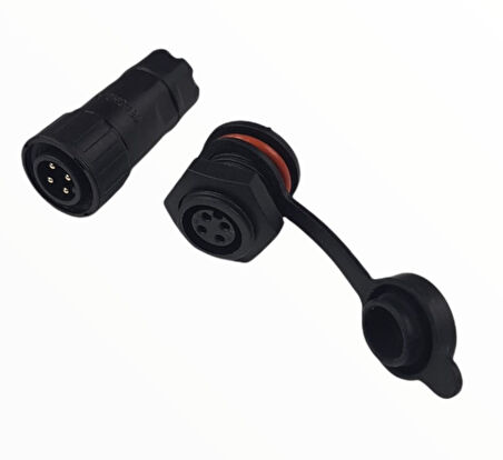 16MM SU GEÇİRMEZ KONNEKTOR ŞASE SEYYAR TAKIM 2P (IC-266M) 
