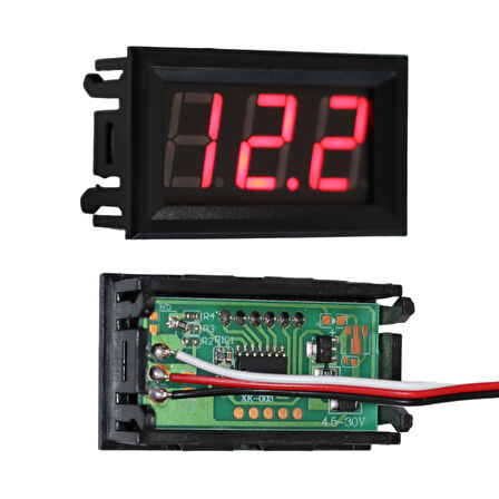IC278-2 DİJİTAL VOLTMETRE DC 5-100V 3PİN 