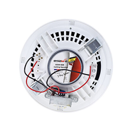 OSW-628 16CM TWEETERLİ 100 VOLT TRAFOLU ALÇIPAN HOPARLÖR 