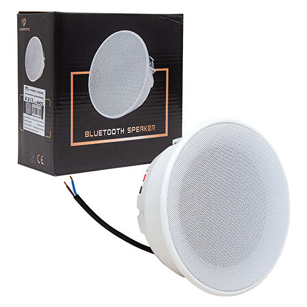 12 CM 6 WATT 8 OHM BLUETOOTH ÖZELLİKLİ TRAFOSUZ ALÇIPAN HOPARLÖR 