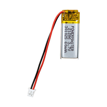 3.7 VOLT 60 MAH LİTYUM POLİMER PİL 