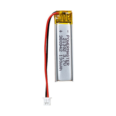 3.7 VOLT 130 MAH LİTYUM POLİMER PİL 