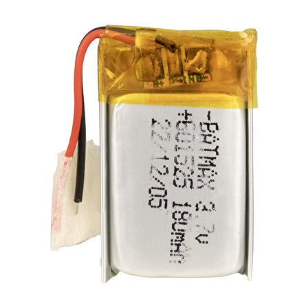 601525 3.7 VOLT 180 MAH LİTYUM POLİMER PİL 