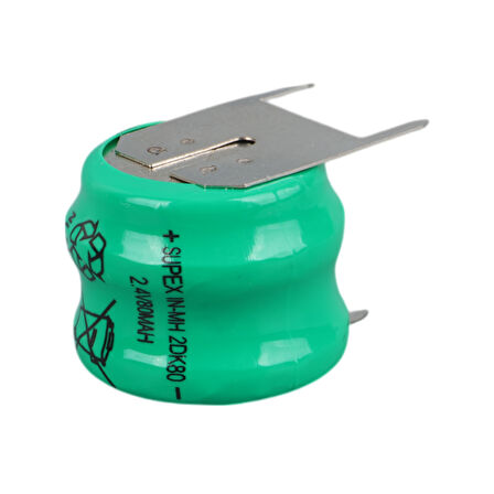 SUPEX 2DK80 2.4 VOLT 80 MAH BIOS PİLİ 
