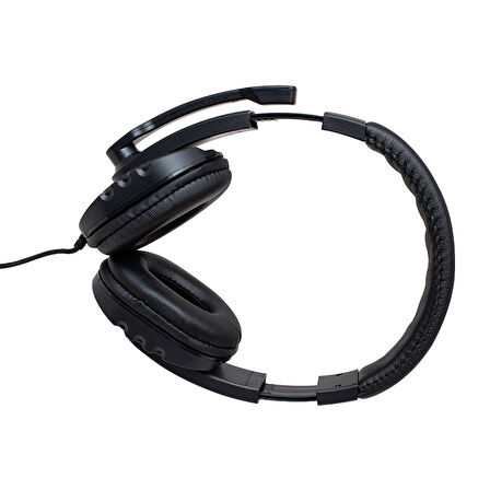 HL-5351 3.5MM STEREO KABLOLU LEDLİ MİKROFONLU OYUNCU KULAKLIK SİYAH 