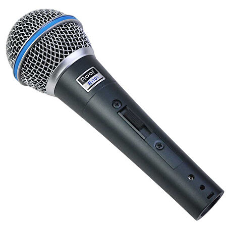 600 OHM DİNAMİK KABLOLU EL MİKROFONU R-101 