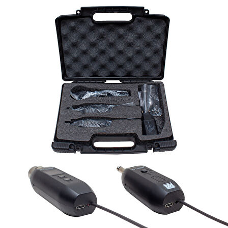 MAGICVOICE MV-19593 UHF GİTAR XLR TİP KABLOSUZ MİKROFON SET (MİC XLR Lİ) 