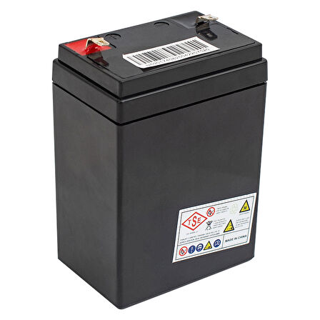 AKÜ 4 VOLT 8 AMPER ORB4-8  (68 X 45 X 95 MM) 