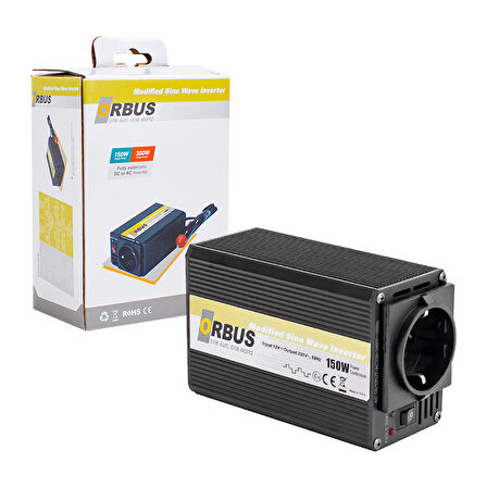 MS-150W 12 VOLT - 150 WATT MODIFIED SINUS INVERTER 
