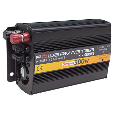 TEK DİJİTAL EKRAN 24 VOLT - 300 WATT MODIFIED SINUS WAVE INVERTER 