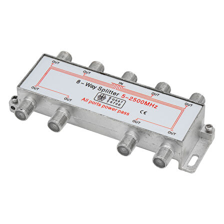 1/8 SPLITTER 5-2500 MHZ 