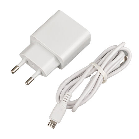 WK-21436 M7 2.1 AMPER ŞARJ BAŞLIK ADAPTÖRÜ + MICRO USB KABLO (NO:3) 