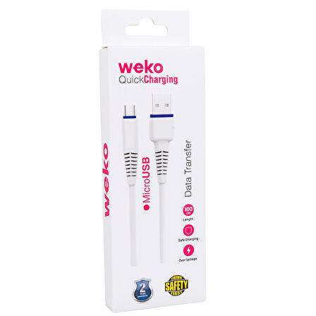WK-22020 USB TO MICRO USB ŞARJ KABLOSU (NO:2) 