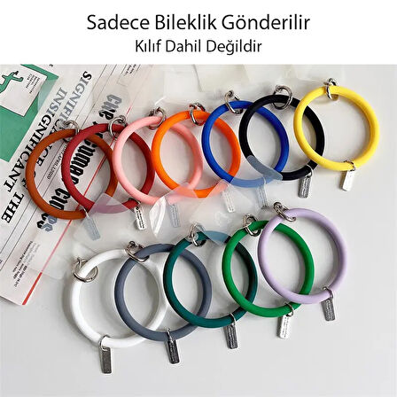 SLİKON TELEFON TUTUCU BİLEKLİK 