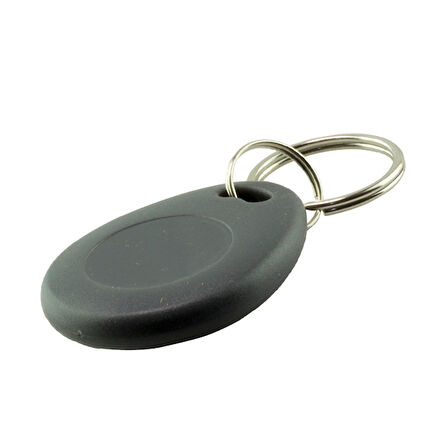 ST-07792 GRİ BONCUK (KEYFOP-TAG) KİLİT KUMANDASI ANAHTARLIK 