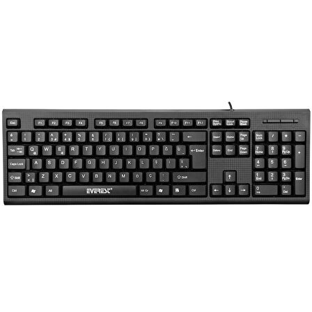 KB-871U SİYAH USB STANDART Q KLAVYE 