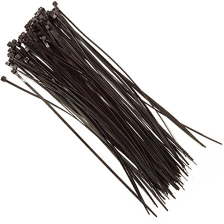 20 CM 3.6MM KABLO BAĞI SİYAH (100LÜ PAKET) 