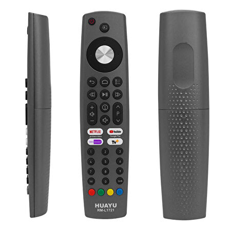 KL RM-L1721 GRUNDIG-NETFLIX-PRIME-YOUTUBE-GOOGLE PLAY TUŞLU UNIVERSAL LCD LED TV KUMANDA 