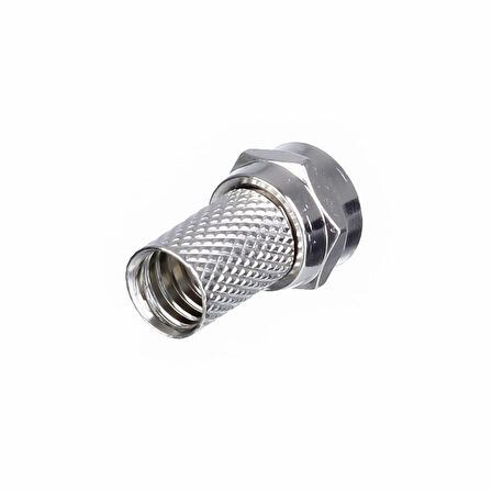E-320A RG6/U4 18MM GENİŞ F KONNEKTÖR (100LÜ POŞET) 