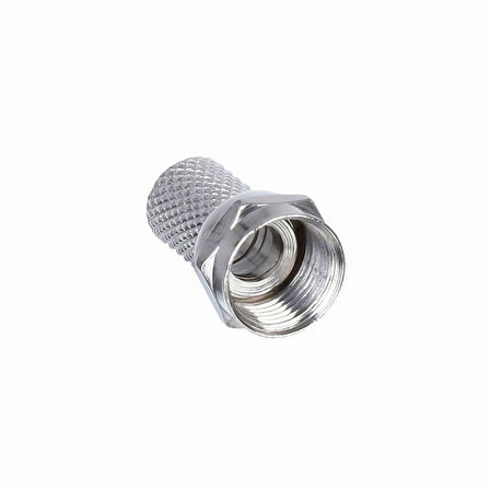 E-320A RG6/U4 18MM GENİŞ F KONNEKTÖR (100LÜ POŞET) 