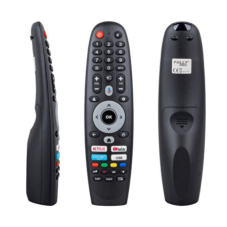 ALTUS NETFLIX - YOUTUBE - PRIME VIDEO TUŞLU SES KOMUTSUZ LCD LED TV KUMANDA  (25448=26022) 