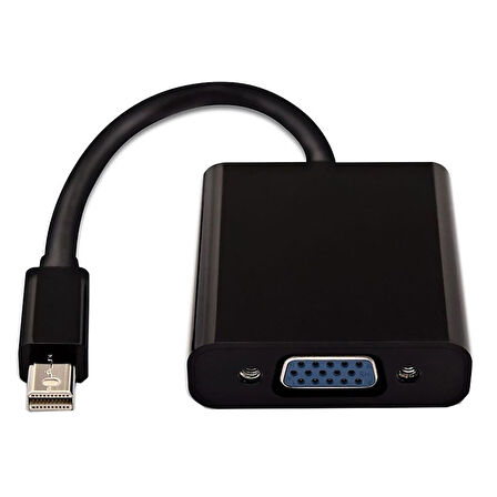 G-539 10 CM DISPLAY PORT ERKEK TO VGA DİŞİ ÇEVİRİCİ KABLO 