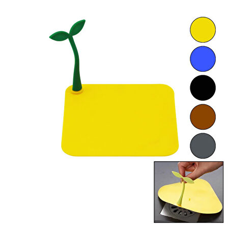 KAREGİDER KAPAK - SİLİKONSÜZGEÇ KOKU ÖNLEYİCİ RENKLİ MATÇİÇEK MODELİ TUTMA SAPLIBRKT-217927 (4727)