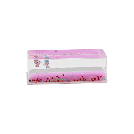 PEMBE SU HAYVAN - YILDIZ D.GEN MİKA YÜZEN BATMAYAN DEKORATİF BİBLO AKVARYUM4.7X13.6X4.5CM (4727)