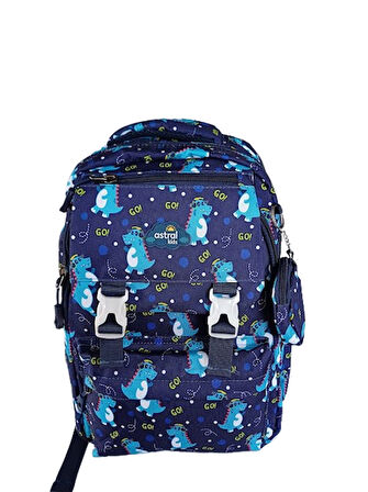 Astral Kids 3 Lü Set İlkokul Sırt Çantası Erkek Desenli Çanta