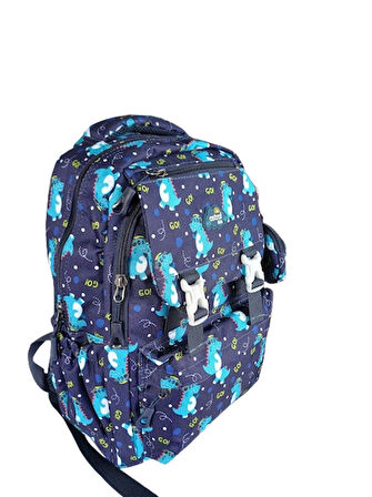 Astral Kids 3 Lü Set İlkokul Sırt Çantası Erkek Desenli Çanta