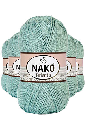 5 Adet El Örgü İpi Yünü Çağla Yeşili 12297