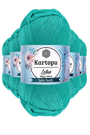 5 Adet Bikini Büstiyer Bluz Örgü İpi  K440 Yeşil